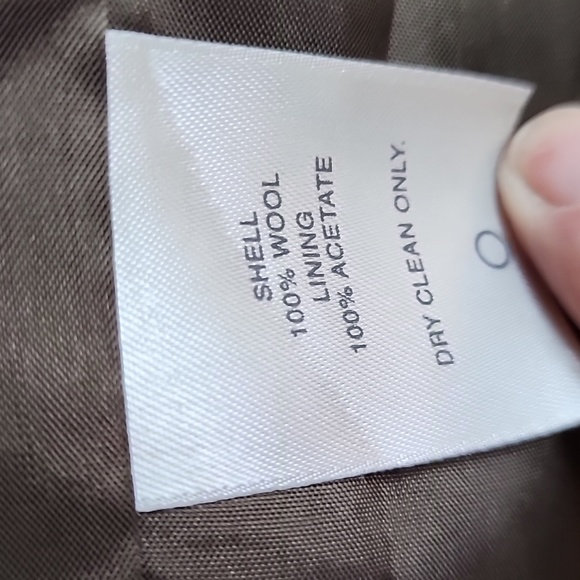 Classiques Entier olive wool duster size 10 - Picture 13 of 15